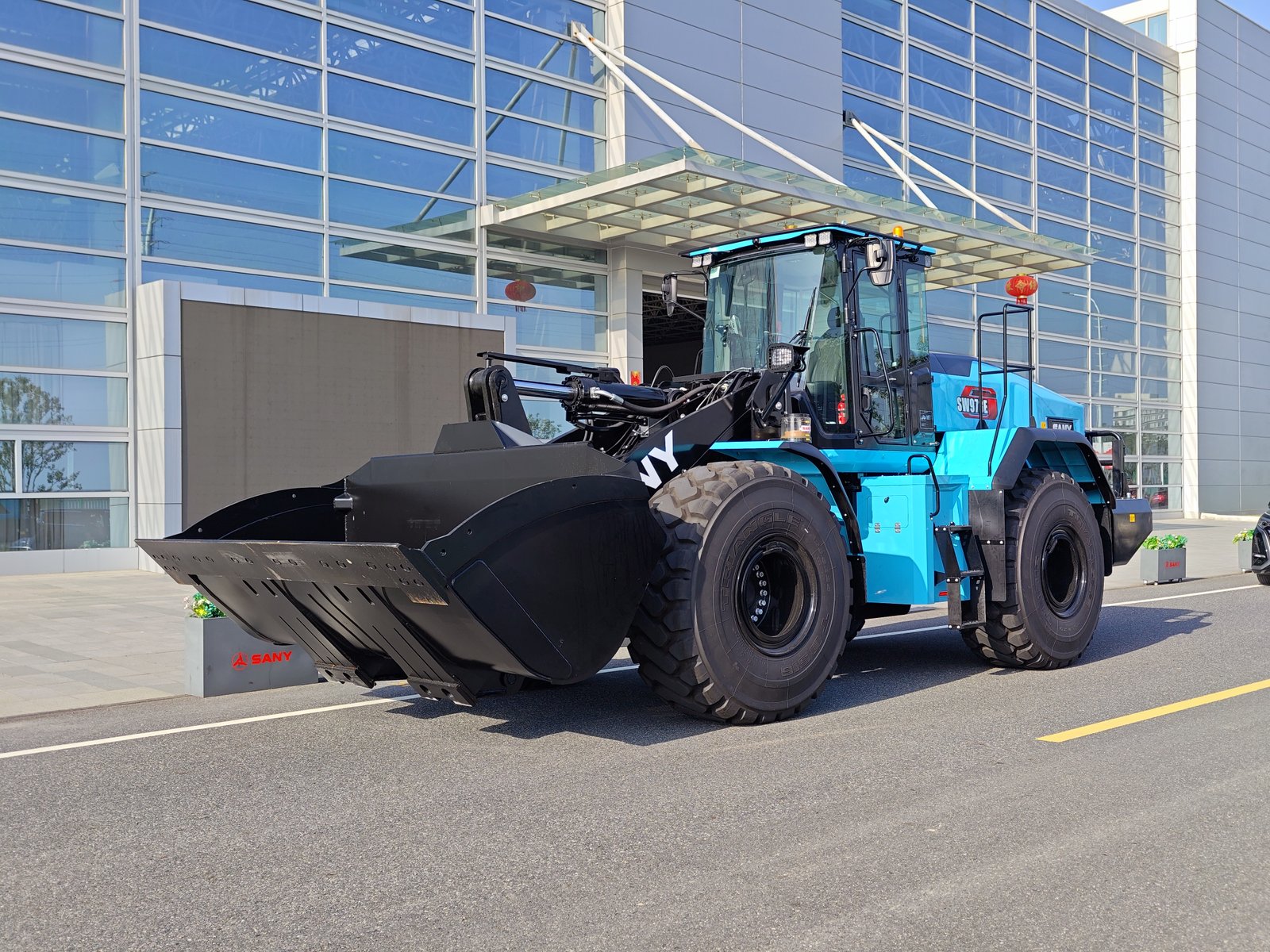 Sany SW978E Electric Wheel Loader - Sany Loader